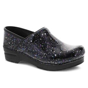 Dansko Professional Women’s Paint Splatter Clogs Shoes Size 38